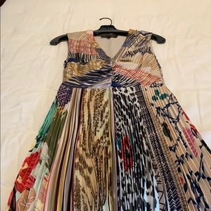 Anthropologie multicolor dress